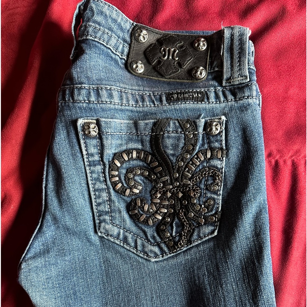 Miss me, straight leg, jeans, size 28